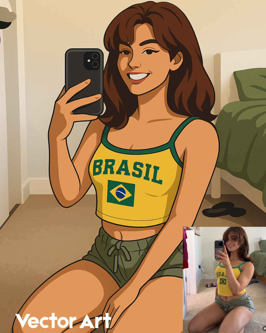 Custom Vector Art | Personalized Digital Artwork